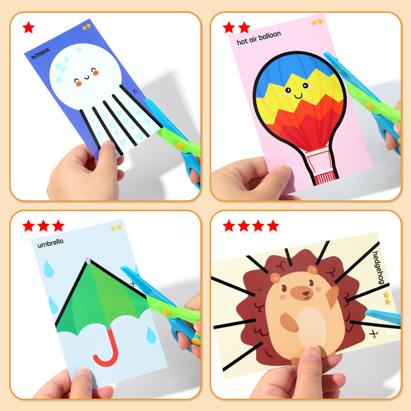 手作りの切り絵 興味深い折り紙スーツ 動物/植物/食べ物の模 - Plant Parents のレビューと価格